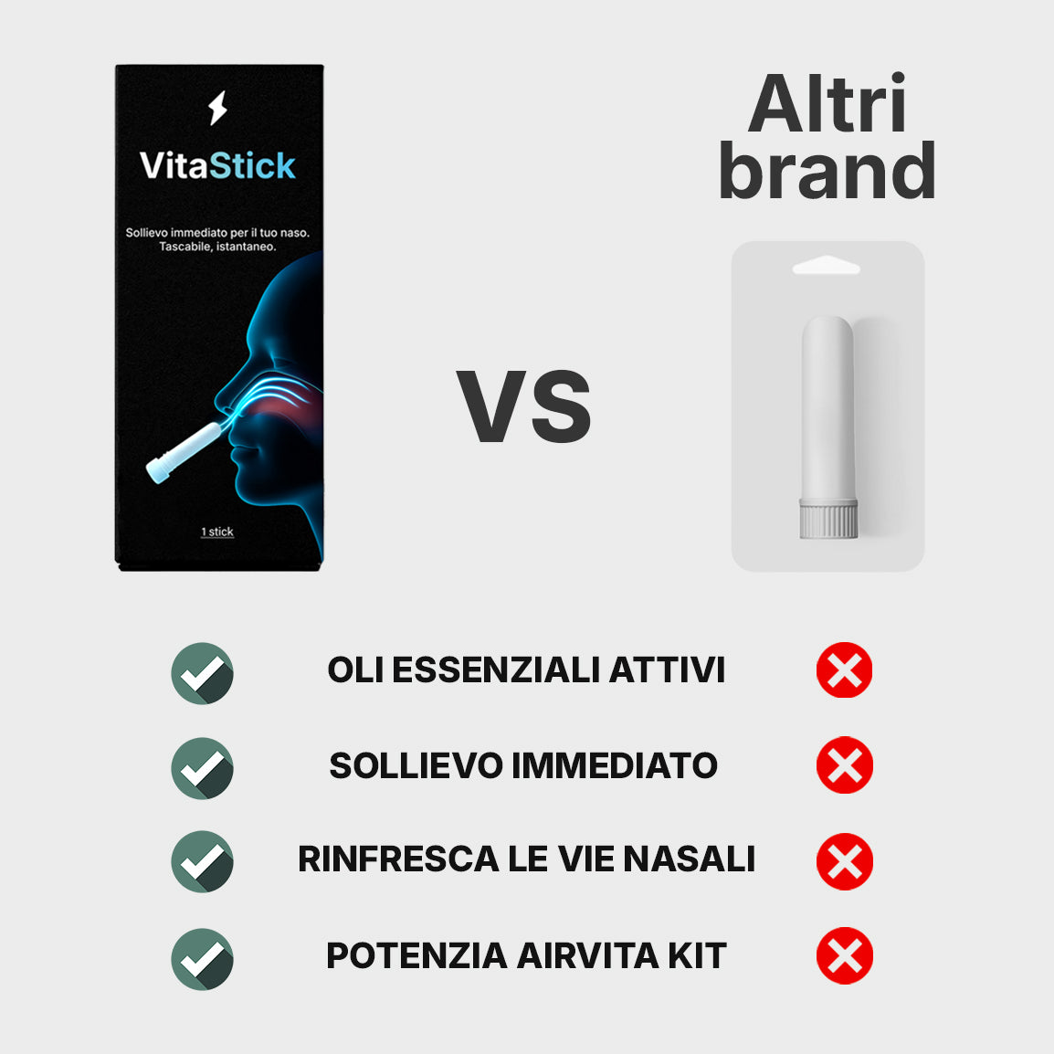 VitaStick – Bastoncino Nasale Sollievo Istantaneo